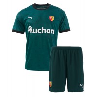 Maglie da calcio RC Lens Seconda Maglia Bambino 2024-25 Manica Corta (+ Pantaloni corti)